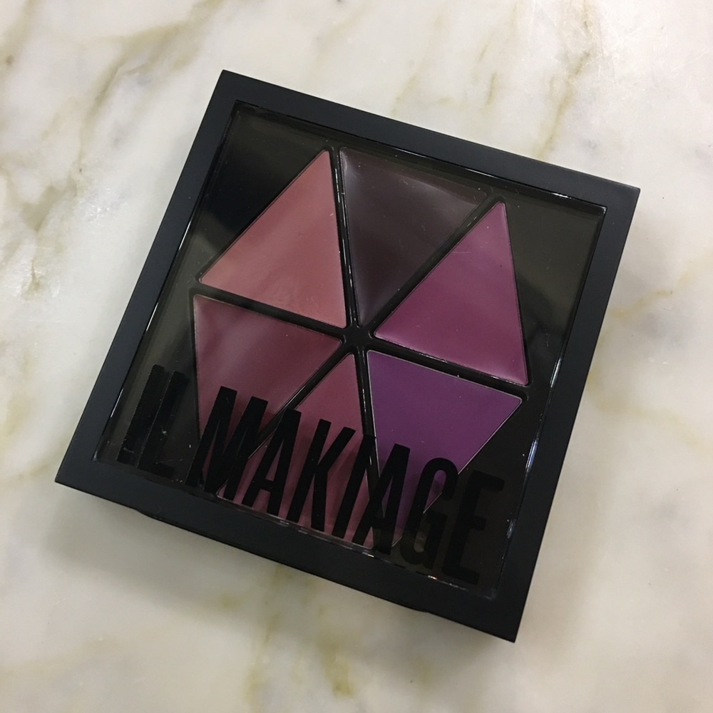 NIB. IL MAKIAGE Color Master Lip Palette - Violet Affair - Picture 8 of 11